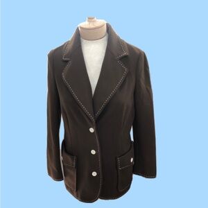 Brown vintage 70s blazer/coat